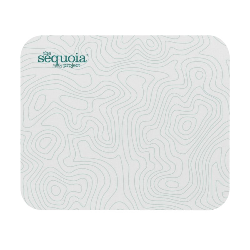 The Sequoia Project White Wood Grain Design - Mouse Pad (Rectangle)