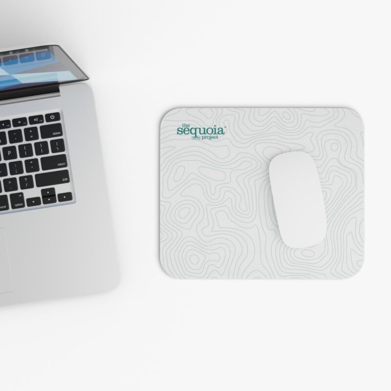 The Sequoia Project White Wood Grain Design - Mouse Pad (Rectangle) - Image 4