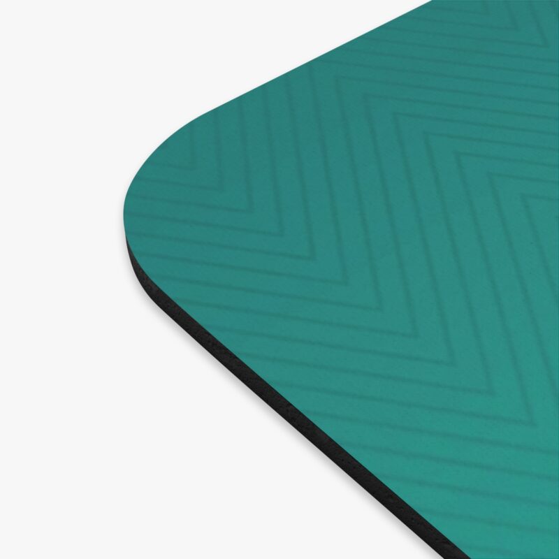The Sequoia Project Turquoise Pattern Design - Mouse Pad (Rectangle) - Image 2
