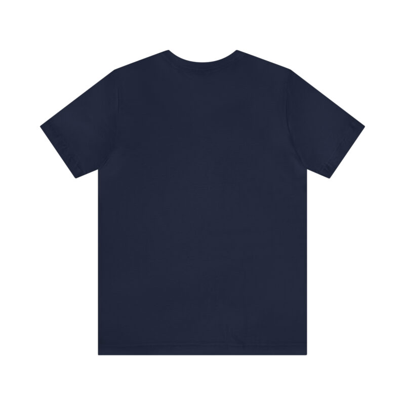 Don't Be A Blockhead - Unisex Jersey Short Sleeve Tee, Navy - Image 3