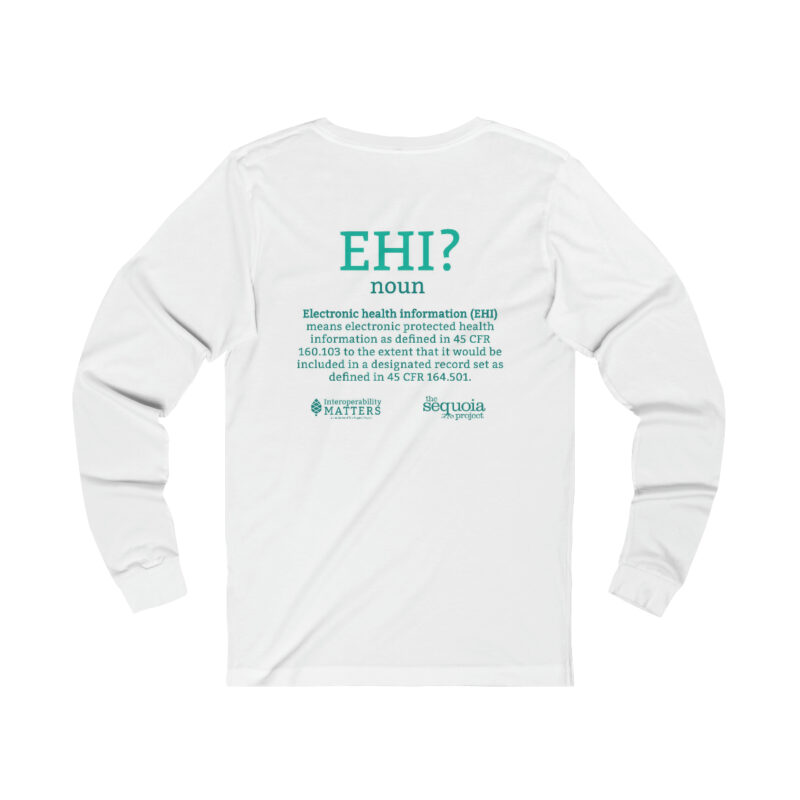 Got EHI? - Unisex Jersey Long Sleeve Tee - Image 2