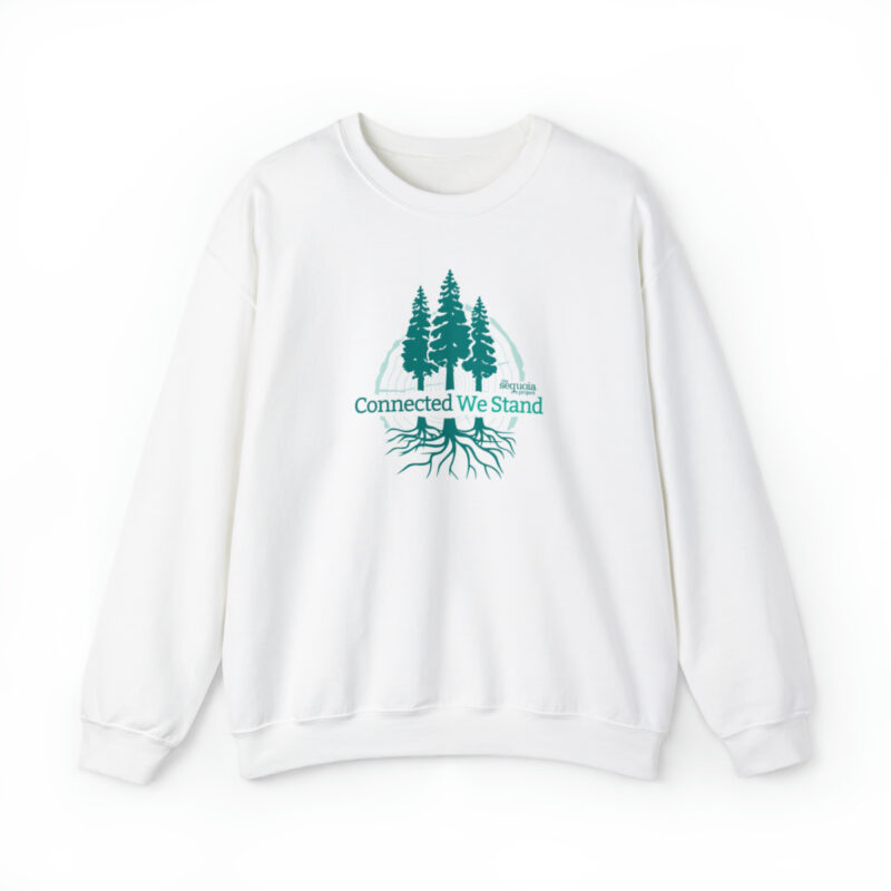 Connected We Stand Trees - Unisex Heavy Blend™ Crewneck Sweatshirt - Image 2