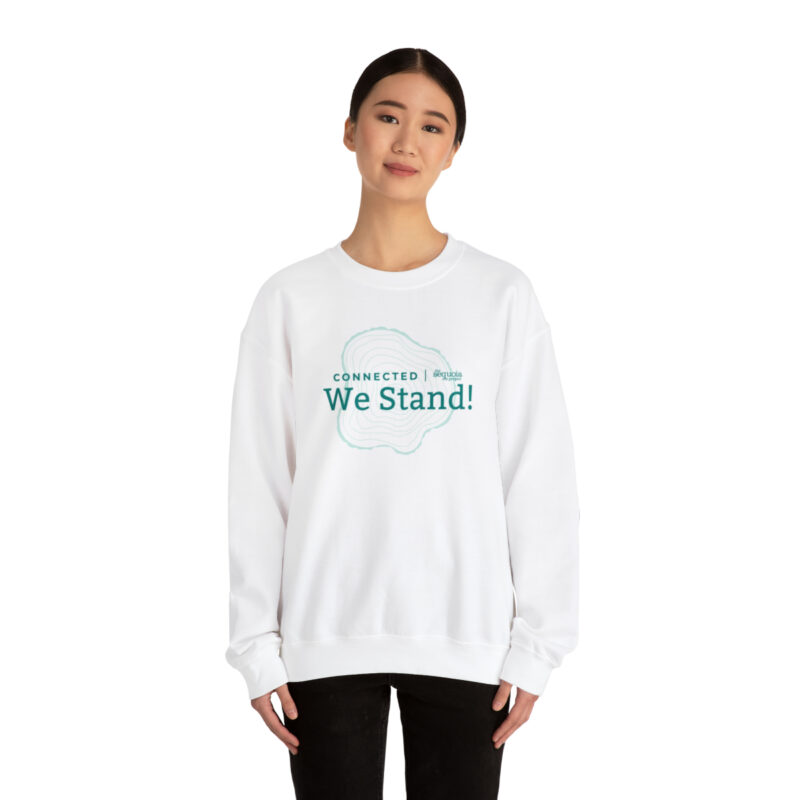 Connected We Stand - Unisex Heavy Blend™ Crewneck Sweatshirt - Image 4