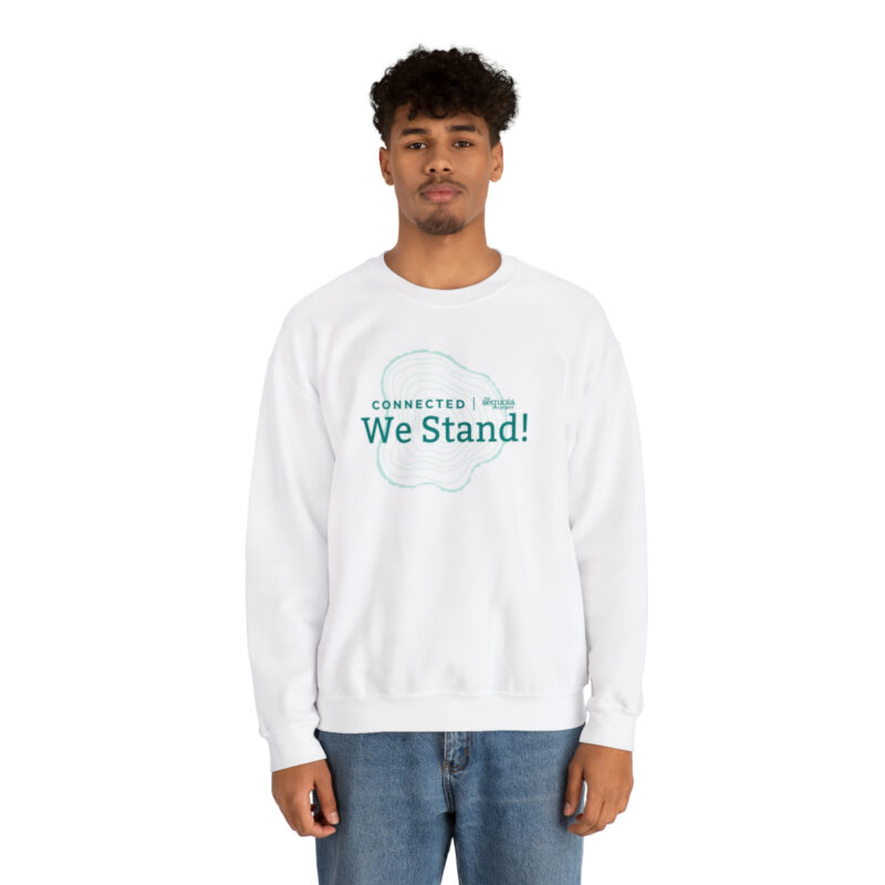 Connected We Stand - Unisex Heavy Blend™ Crewneck Sweatshirt - Image 5
