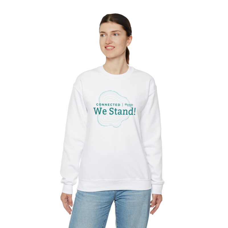 Connected We Stand - Unisex Heavy Blend™ Crewneck Sweatshirt - Image 6