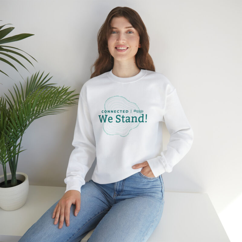 Connected We Stand - Unisex Heavy Blend™ Crewneck Sweatshirt - Image 7
