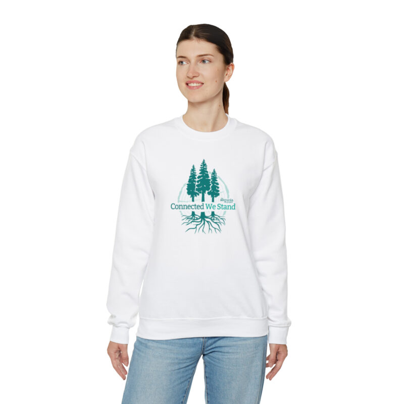 Connected We Stand Trees - Unisex Heavy Blend™ Crewneck Sweatshirt - Image 7