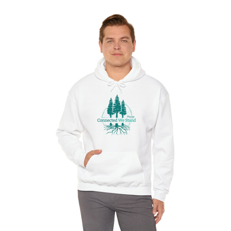 Tree Design - Unisex Heavy Blend™ Hooded Sweatshirt - Image 9