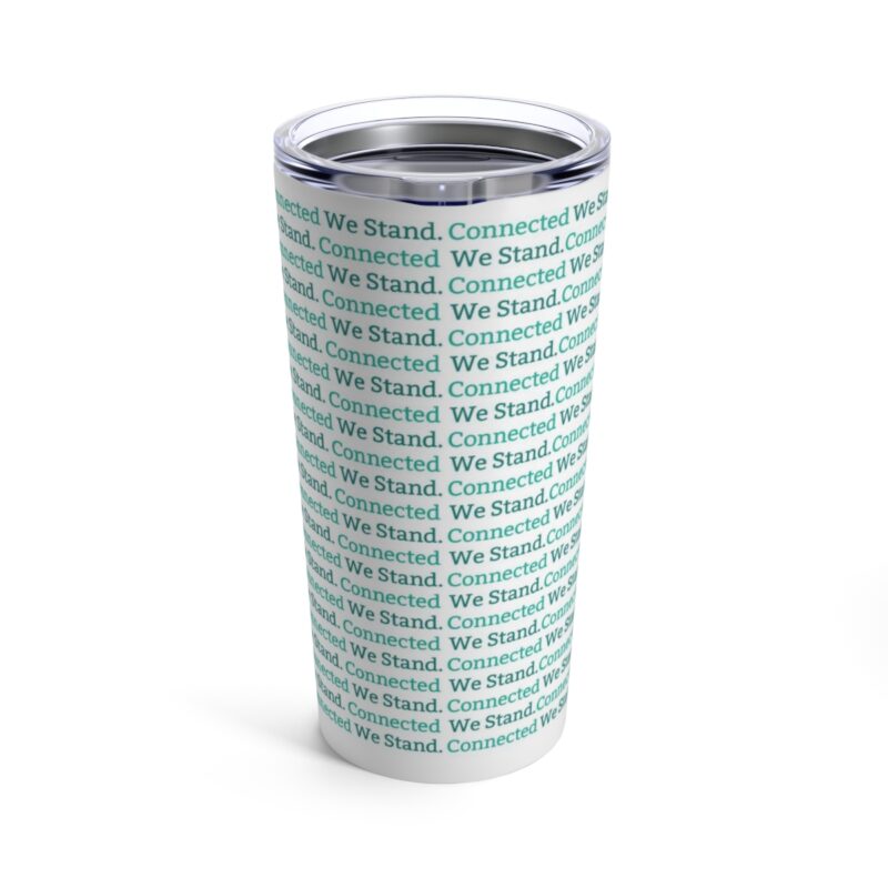 Connected We Stand Pattern, Tumbler, 20 oz - Image 3