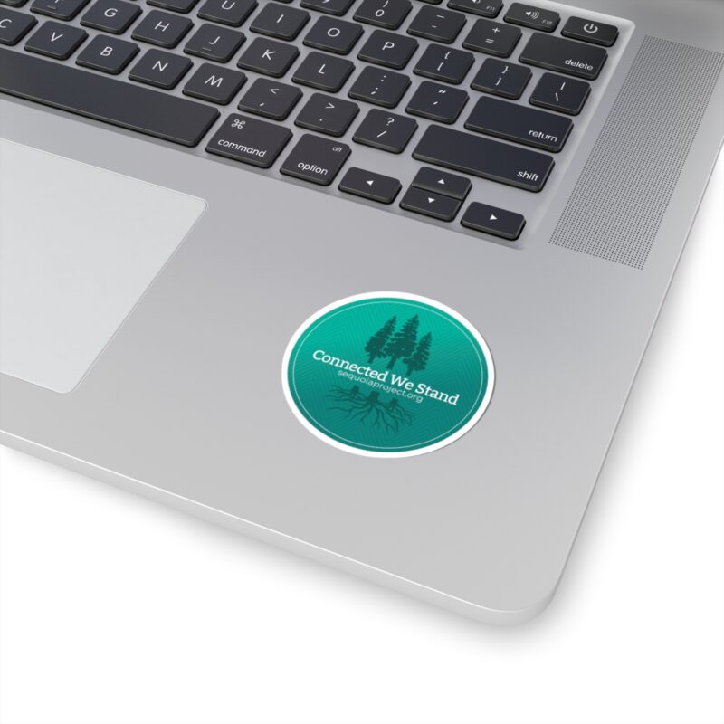 Connected We Stand - Green Sticker - Image 5