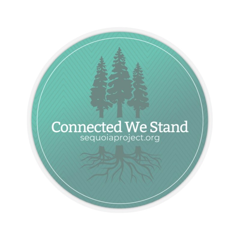 Connected We Stand - Green Sticker - Image 7