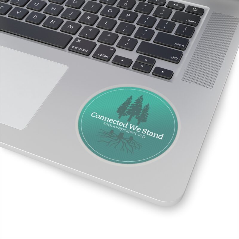 Connected We Stand - Green Sticker - Image 8