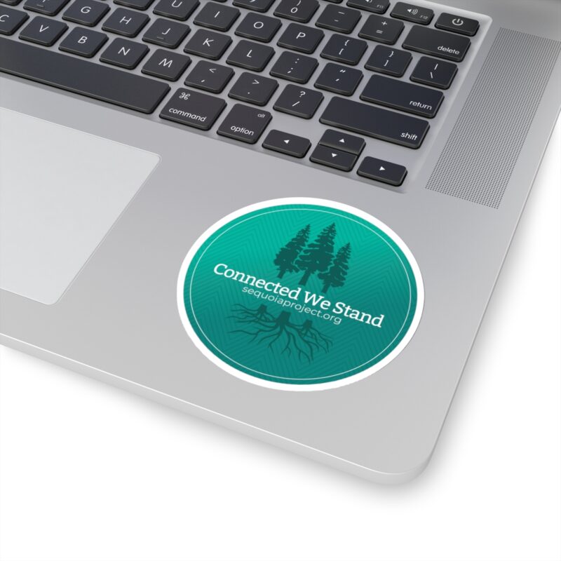 Connected We Stand - Green Sticker - Image 11