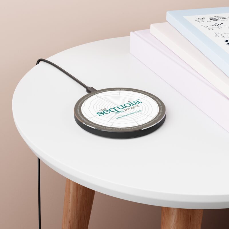 The Sequoia Project Wood Grain Design - Wireless Charger