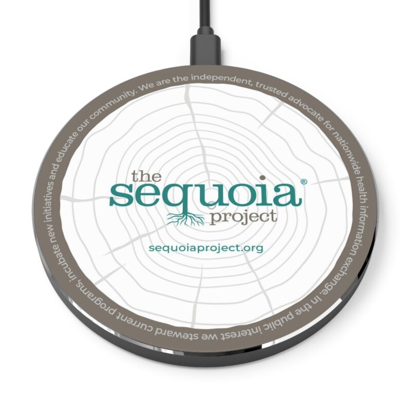 The Sequoia Project Wood Grain Design - Wireless Charger - Image 2
