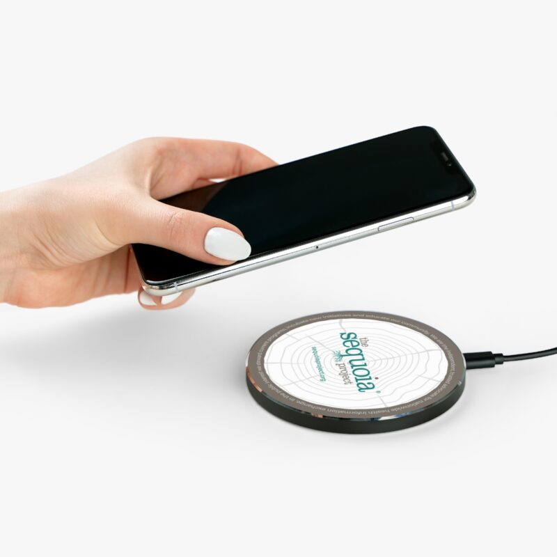 The Sequoia Project Wood Grain Design - Wireless Charger - Image 4