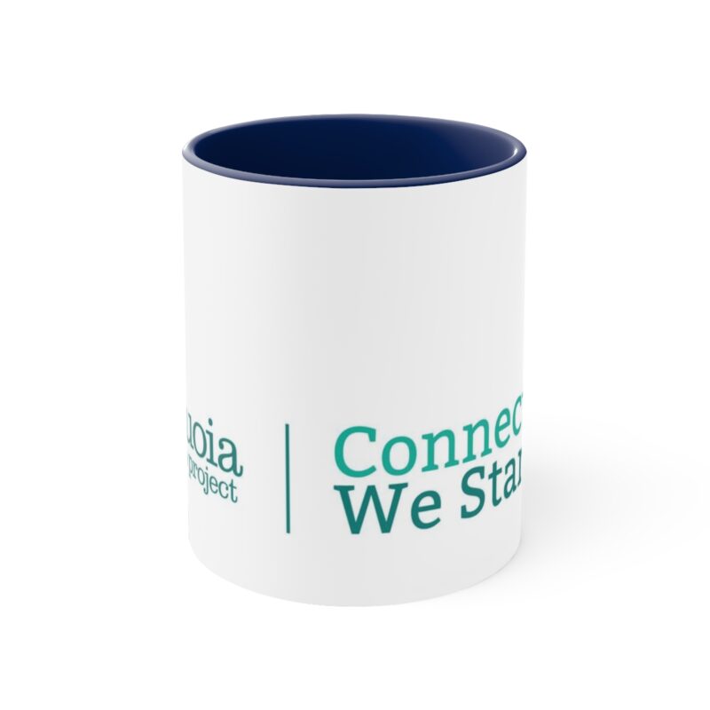 Connected We Stand - Accent Coffee Mug, 11 oz - Image 2