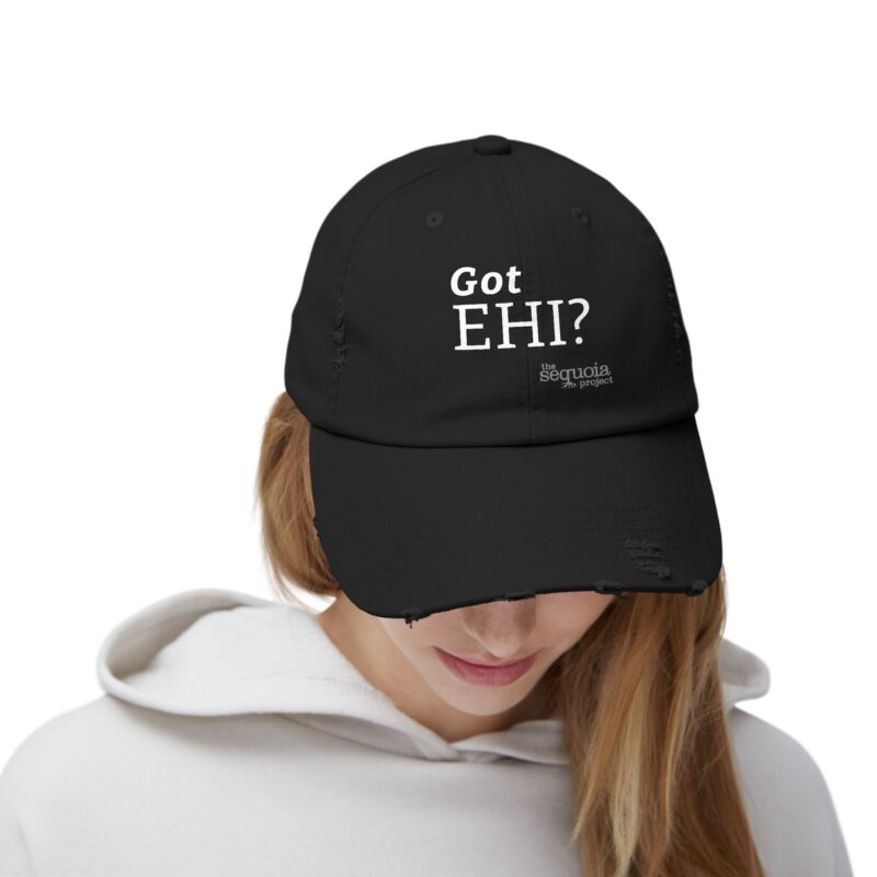Got EHI? - Unisex Distressed Cap (Multiple Colors) - Image 8