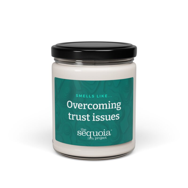 Overcoming Trust Issues – Scented Soy Candle, 9oz - Image 6