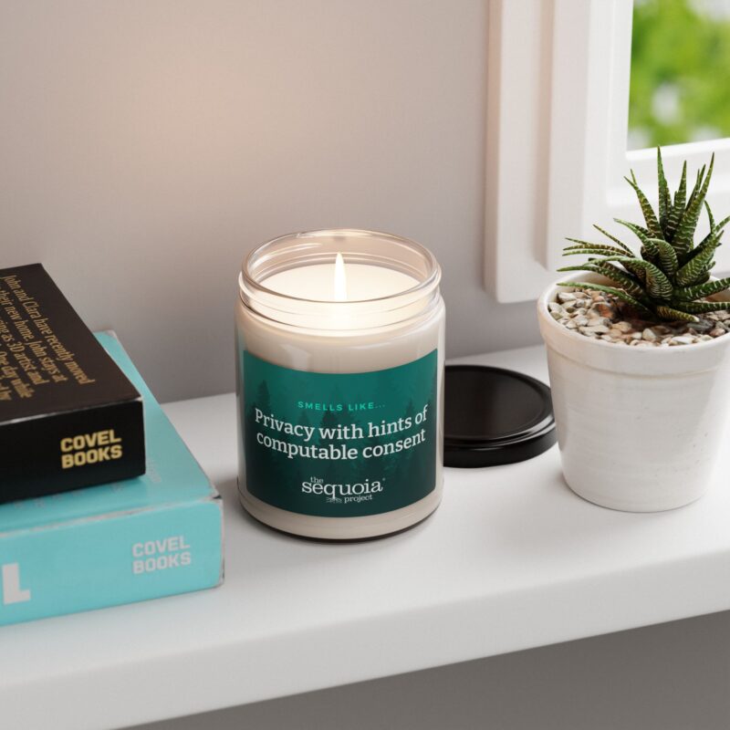 Computable Consent- Scented Soy Candle, 9oz - Image 4