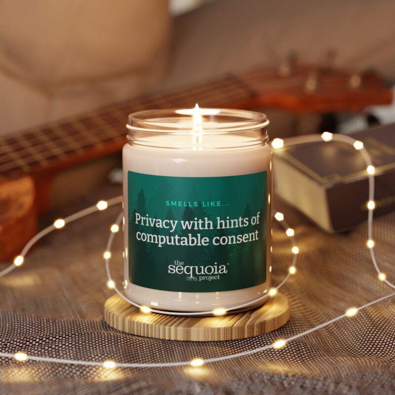 Computable Consent- Scented Soy Candle, 9oz - Image 3