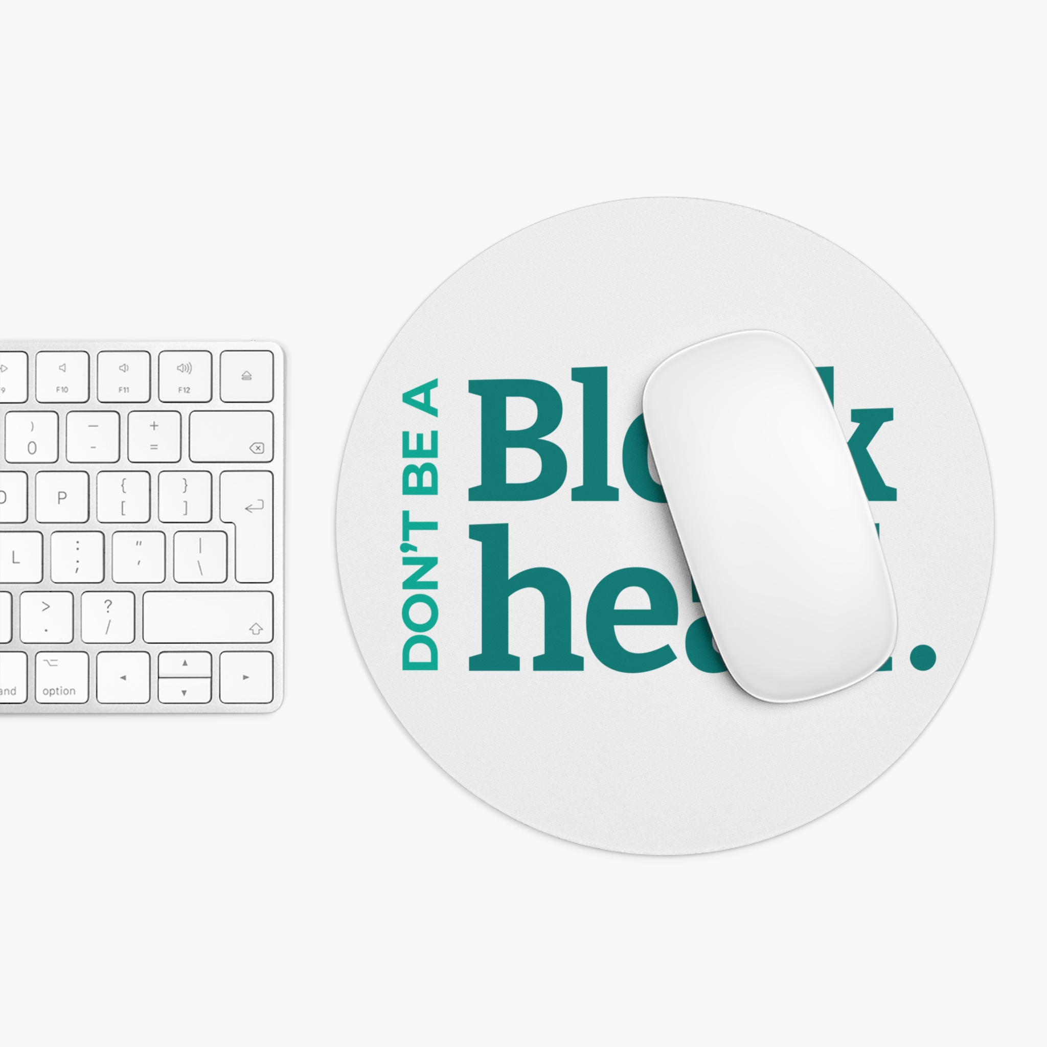 Don't Be a Blockhead- Mouse Pad - Image 3