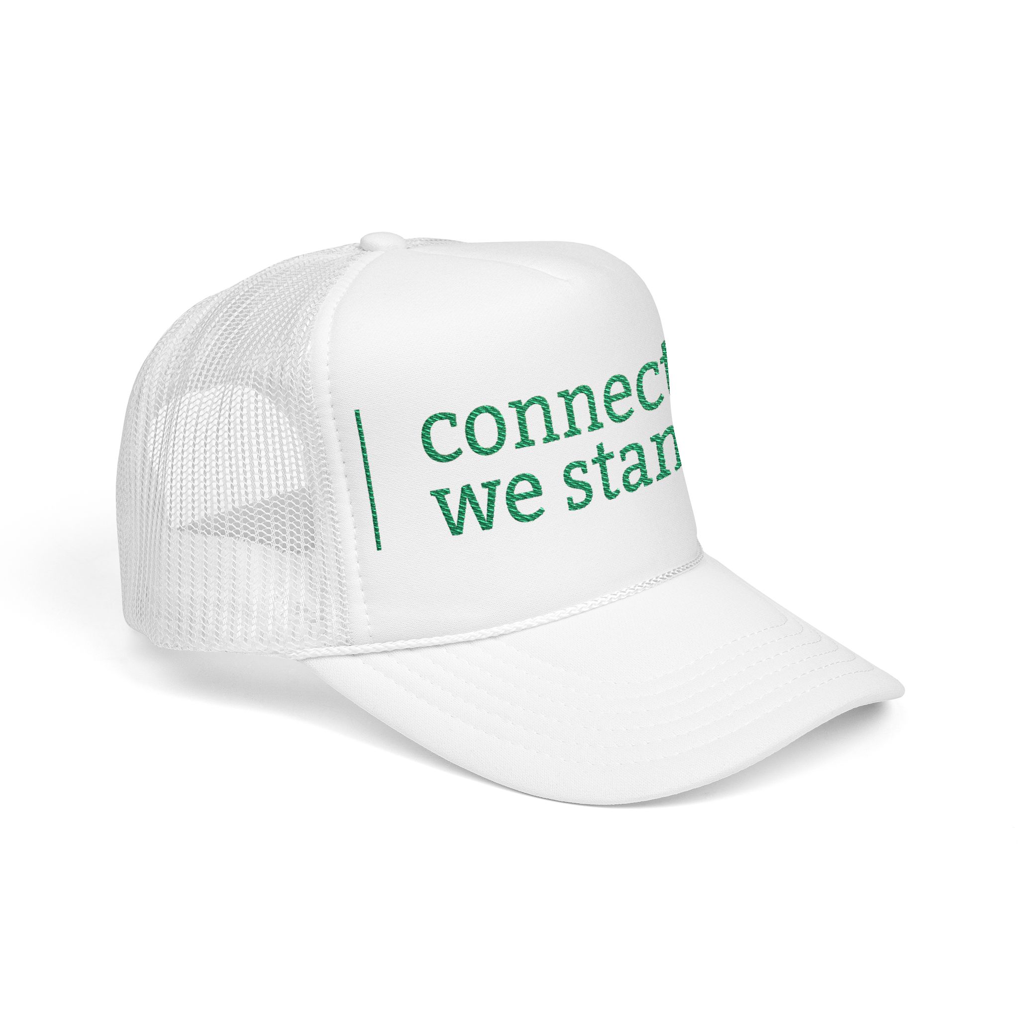 Connected We Stand- Foam Hat (Embroidery) - Image 7