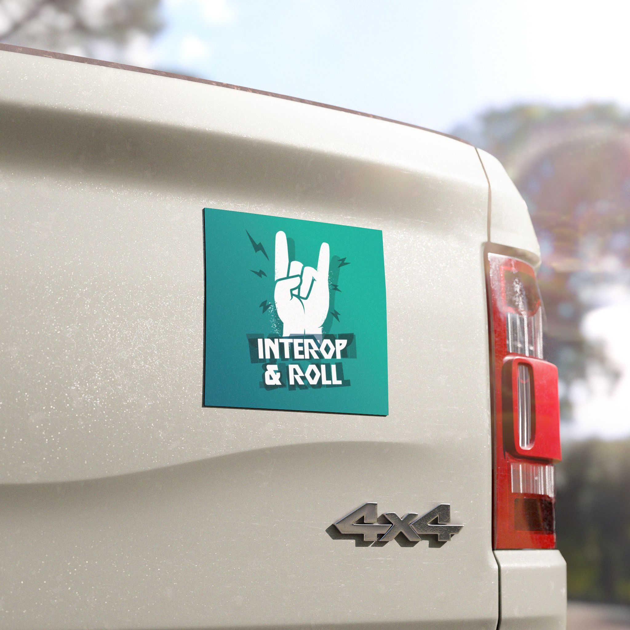 Interop & Roll- Car Magnet - Image 4